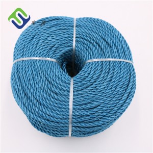 3mm 3 strand twist PP split film rope for agriculture package