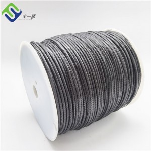 5mmx500m 12 Strand HMPE uhmwpe Braided Rope With Reel Packing