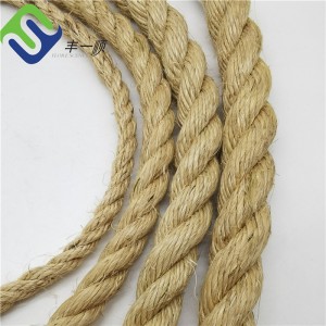 Chinese Manufacturer 3 Strand Twist Natural Sisal Rope Packaging Rope