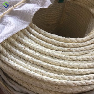 High Quality 3 Strands Twisted Rope Natural Fiber Rope Sisal Rope