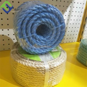 Barvita 3-nitna plastična PE vrv za pakiranje