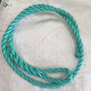 Fish Farming 10mm 3 Strand Twisted Polypropylene PP Rope With Splice