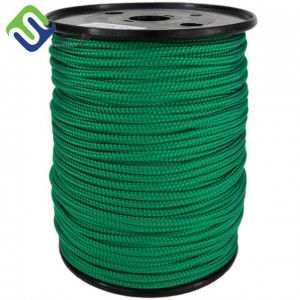 Bulk multicolor PP double braided rope for marine