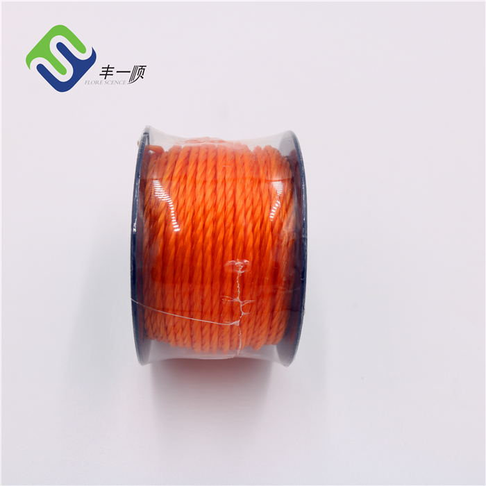 China Cheap price 17mm 3strands Rope - Fishing Rope 3 Strand 4 Strand Twisted PE Polyethylene Rope  – Florescence