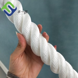 3 Strand Twisted Polypropylene PP Rope For Ship Mooring