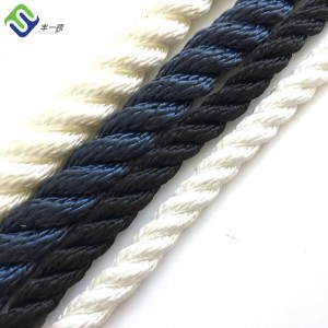 Mga Supplier ng Rope Nylon 3 Strand Twisted Nylon Rope 6mm Price For Sale
