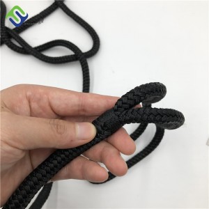 customized nylon double braided rope for dock line