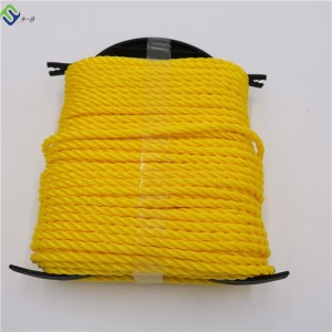 Wholesale 3 Strand Twisted PE Polyethylene Packing / Fishing Rope