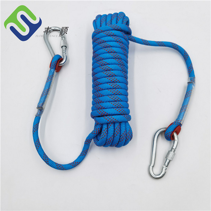 High Quality for Poly Aramid Rope - Polyester climbing rope 16mm for safety rescue – Florescence