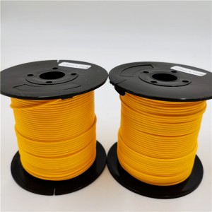 High strength 1.5mm Double braided uhmwpe fishing rope in yellow