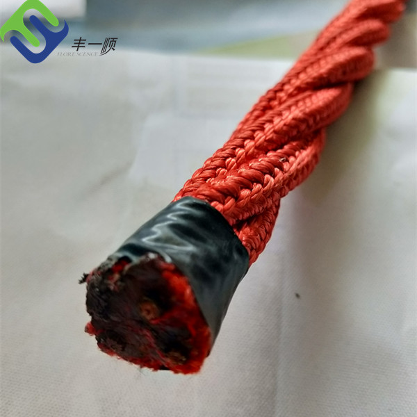 China wholesale Polyamide Climbing Rope - Hot Sale 14mm 4 Strand Polyester Playground Combination Rope  – Florescence