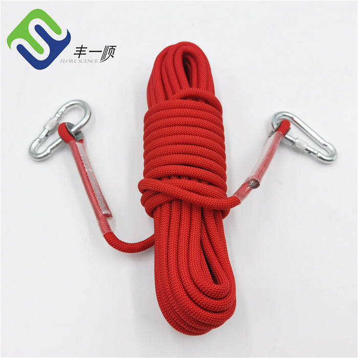 Fast delivery Aramid Rope For Ceramic Rollers - Hot sale dynamic climbing rope 10mm for safety – Florescence