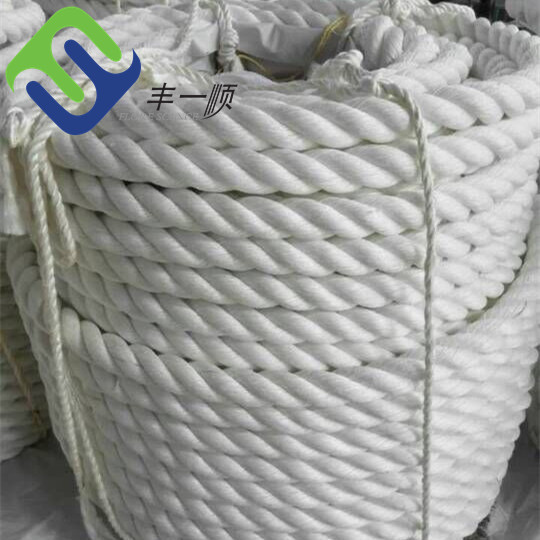 Hot New Products Factory Rope - High Tensile 3 Strand 30mm Twisted Polypropylene PP Mooring Rope – Florescence