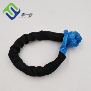 Mantell de corda de fibra suau uhmwpe de remolc de recuperació de 10 mm d'alta resistència