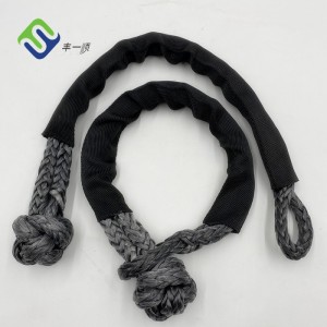 10mm Rov qab Winch Rope Synthetic Mos Shackle