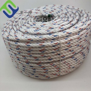 Customized colors 8mmx220m Floating Polyethylene Fishing PE Rope