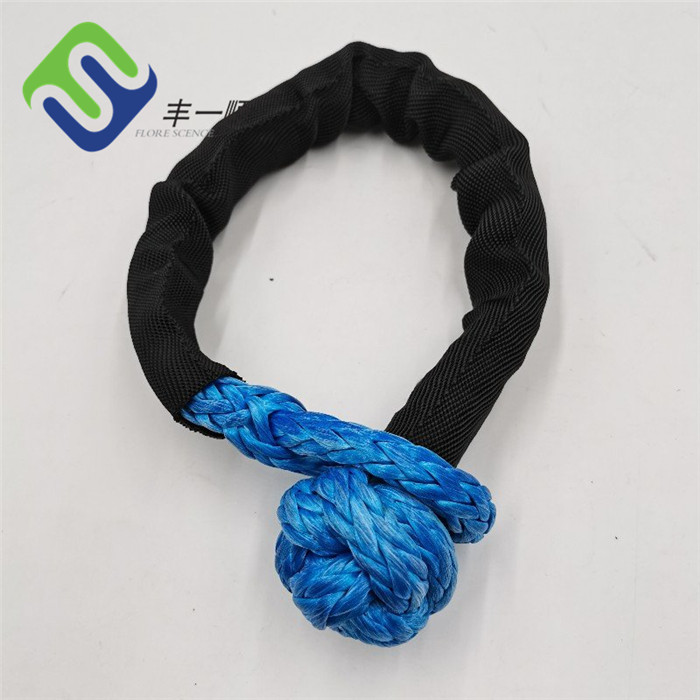 Reasonable price for Aramid Fire Resistant Rope - UHMWPE Soft Adjustable Shackle 8mmx150m With Loading 9384kgs – Florescence