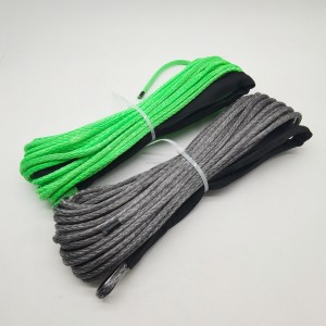 12-жильна мотузка uhmwpe синтетична лебідка плетена мотузка для аксесуарів для позашляхових автомобілів