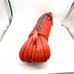 Factory Outlets Braided Polyamide Climbing Rope - High Strength 12 Strands UHMWPE Rope 12mm Synthetic Winch Rope – Florescence