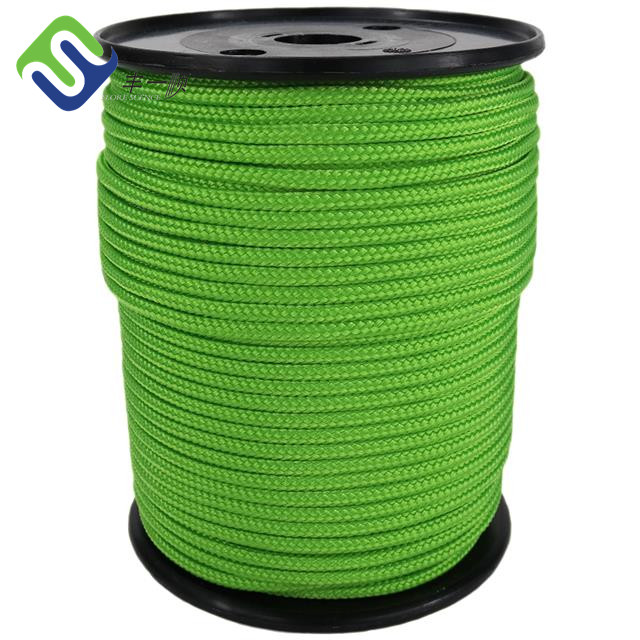 Factory making 8mm Colored Packing Rope - Marine Supply Double Braided Polypropylene Yacht Sailing Rope For Sailboat – Florescence