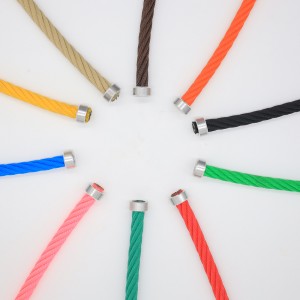 6 szál PP acéldrót kombinált kötél játszótéri sporteszközökhöz
