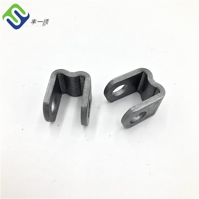 Chinese Professional Grey Color Uhmwpe Rope - 16mm “W” Type Aluminium Connector for Playground Combination Ropes – Florescence