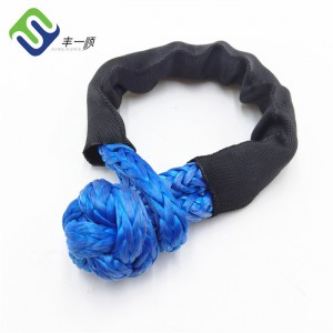 Synthetic UHMWPE 4×4 strong loop knot soft rope shackle off road for recovery