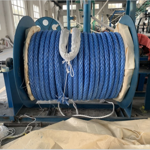 High Tensile UHMWPE/HMPE Rope 12 Strand Braided Mooring Rope
