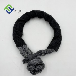 Synthetic UHMWPE 4×4 strong loop knot soft rope shackle off road for recovery