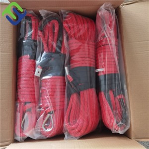 12 Strands UHMWPE 10mm ATV Synthetic Winch Rope 30 Meter Length
