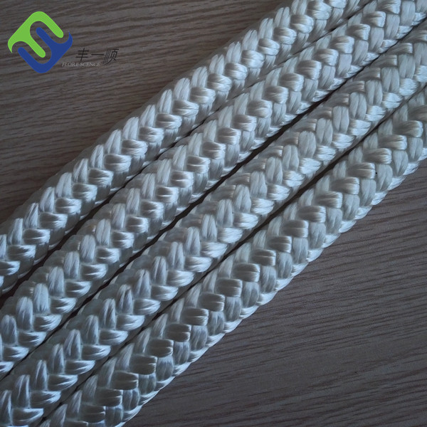 Online Exporter Spun Polyester Braided Rope - Rope Manufacturer 2mm/5mm/6mm/8mm/ Nylon Double Braided Rope  – Florescence