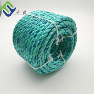 3 strand pp marine rope for anchor line polypropylene rope danline