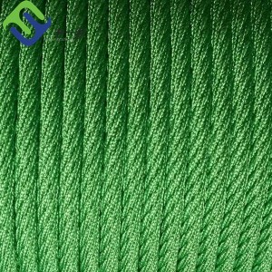 Anti UV Resistance 16mm Polyester Combination Rope With Accessories Used For Net