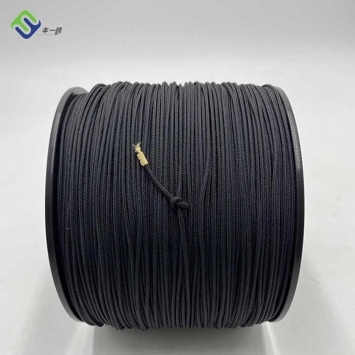China Fire Resistant Aramid Rope 2mm Double Braided Aramid Kevlar