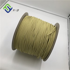 Braided 3mm Heat Resistant Aramid Rope For Sale