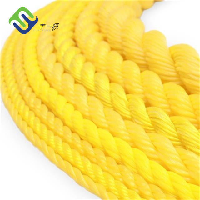 Factory wholesale Rope Climb Rope - 4mm – 56mm 3 Strand Twisted Polypropylene PP Ship Marine / Boat Mooring Rope  – Florescence