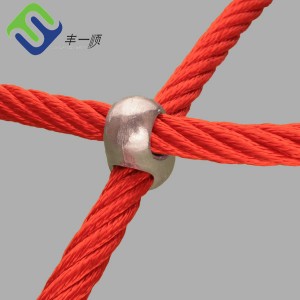 Toeram-pilalaovana an-kalamanjana Aluminum Rope Connectors Plastic Rope Fittings