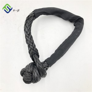 Red/Blue Color Offroad Recovery Soft Shackle Rope Made of UHMWPE Rope
