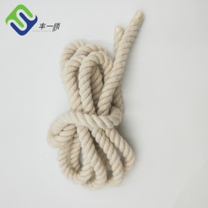 10mm 12mm Macrame Natural Cotton Rope for Decoration