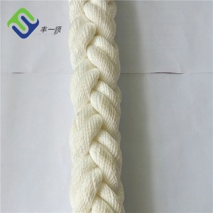 High Tensile Vessel 12 Strand Towing Rope / Polyester Ship Mooring Line