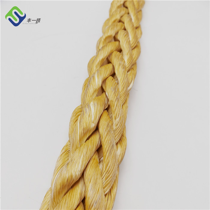China 12 Strand UHMWPE Mooring Rope For Heavy Ship Industry with high  strength factory and manufacturers
