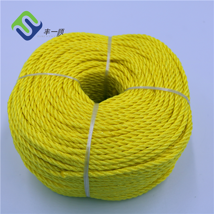 Competitive Price for Double Braided Nylon Rope For Yacht - U.V Resistant 2.5mm PP Polypropylene Split Film Rope For Agriculture – Florescence
