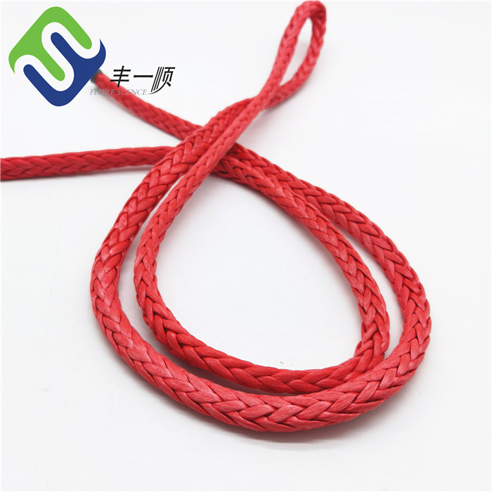Factory best selling Polypropylene Wire Rope - Colored 12mm Spectra UHMWPE Rope With UV Protection – Florescence