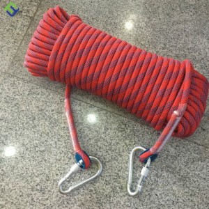 10mm Polyester climbing rope for rescue safety rope