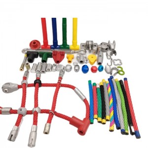 Playground accessories rope accessory rope connector