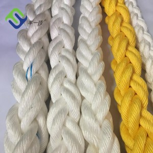 8-strand marine PP( polypropylene) mooring hawser rope price
