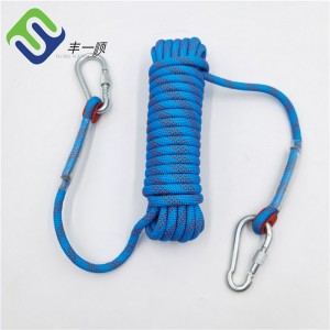 Mountain Static climbing rope for rock climbing gear