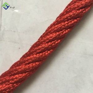 6 Strand Playground PP Combination Compound Steel Wire Rope + FC For Playground