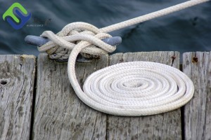 Wholesale High Quality Nylon Dock Line Bakeng sa Marine Rope Mooring Use