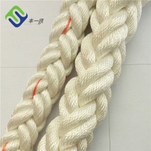 Fabricante de cuerda de nailon de 40mm para precio de cuerda marina de nailon de 8 hebras